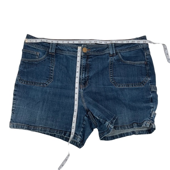 Lane Bryant Cargo Jean Shorts Size 24 Plus Women's - Picture 5 of 6